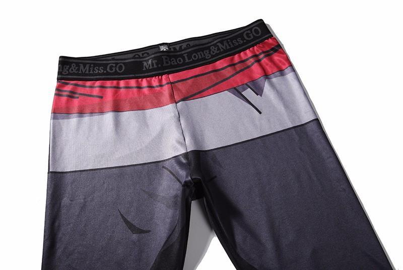 Dragon Ball Black Goku Black Waist Fitness Gym Compression Leggings Pants 3 - Dragon Ball Z Gifts