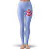 Saiyan Royal Family Symbol Bluish Shade Yoga Pants - Dragon Ball Z Gifts
