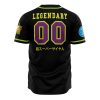Super Broly DBZ AOP Baseball Jersey BACK Mockup - Dragon Ball Z Gifts