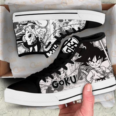 Goku Kid Dragon Ball Z High Top