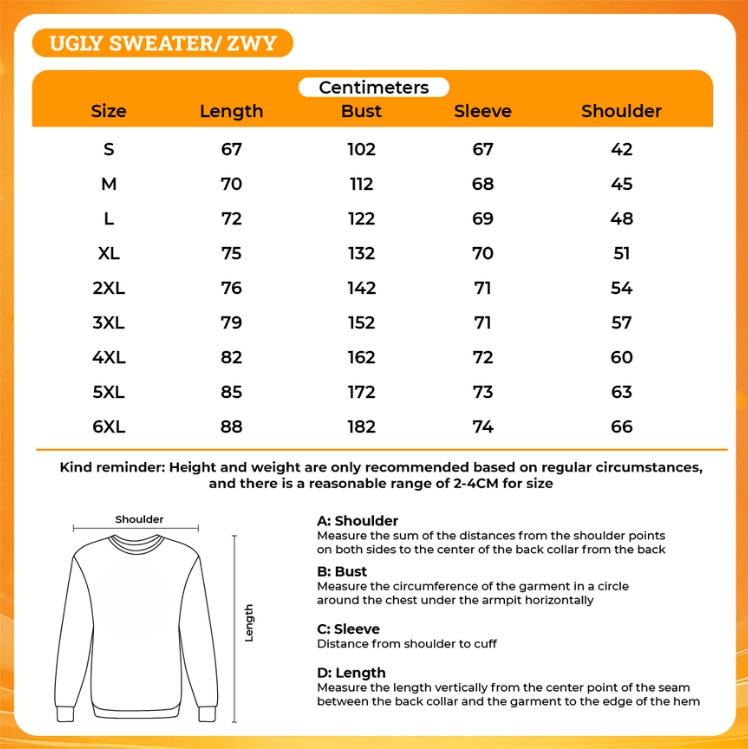 3D UGLY SWEATER - Dragon Ball Z Gifts